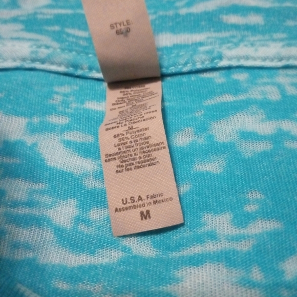 Funny Taco Tee Next Level Lightweight Semi Sheer Blue Short Sleeved V-Neck M - Picture 7 of 9